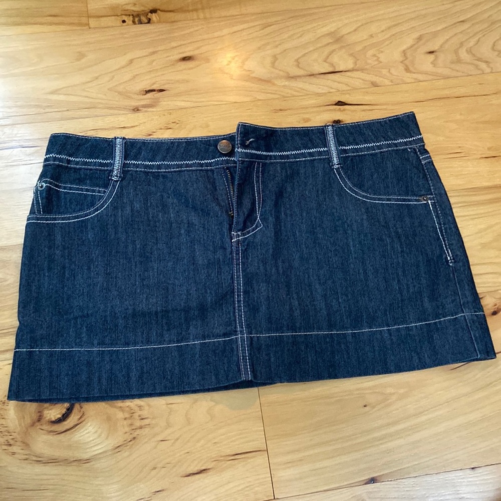 SO Jean mini skirt size 11